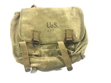 M1936 Field "Musette" Bag, Langdon Tent and Awning Co. 1942