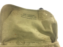 M1936 Field "Musette" Bag, Langdon Tent and Awning Co. 1942