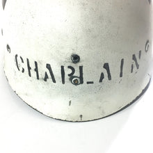 WWII M1 Helmet Liner, CHAPLAIN marked