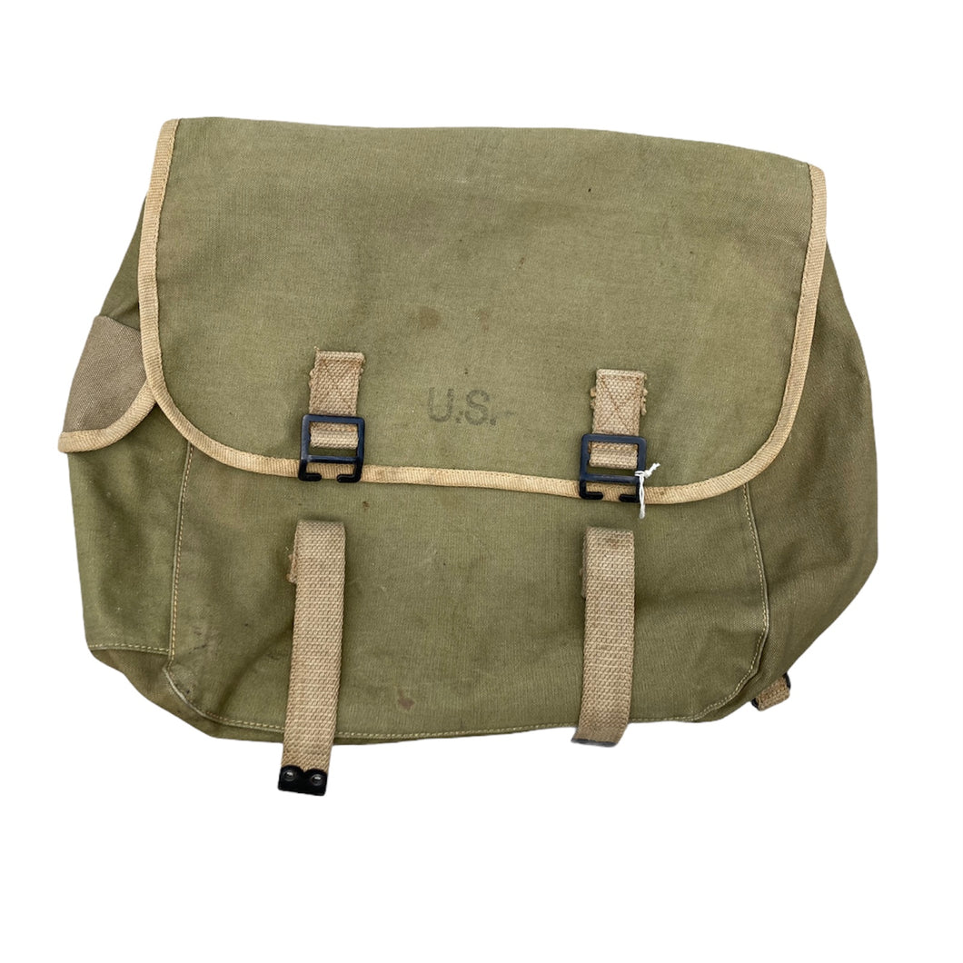 WWII M1936 Musette Bag, Made in USA