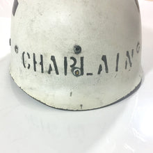 WWII M1 Helmet Liner, CHAPLAIN marked