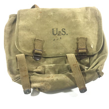 M1936 Field "Musette" Bag, Langdon Tent and Awning Co. 1942