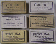 .45 ACP Ammo Cartons