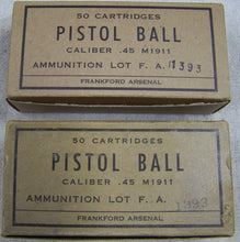 .45 ACP Ammo Cartons